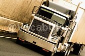 articulated lorry Image